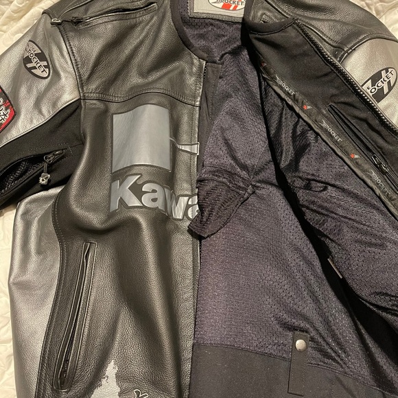 XL barely worn motorcycle jacket - Picture 4 of 5